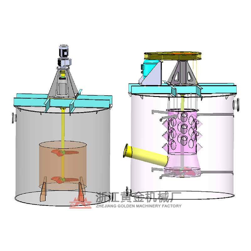 XBN型高濃度攪拌槽 XBN型高濃度攪拌槽